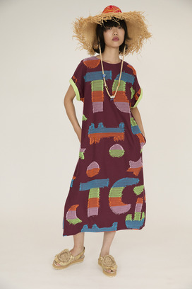 TC Colorful Cat JQ Dress 詳細画像