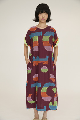 TC Colorful Cat JQ Dress 詳細画像