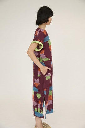 TC Colorful Cat JQ Dress 詳細画像