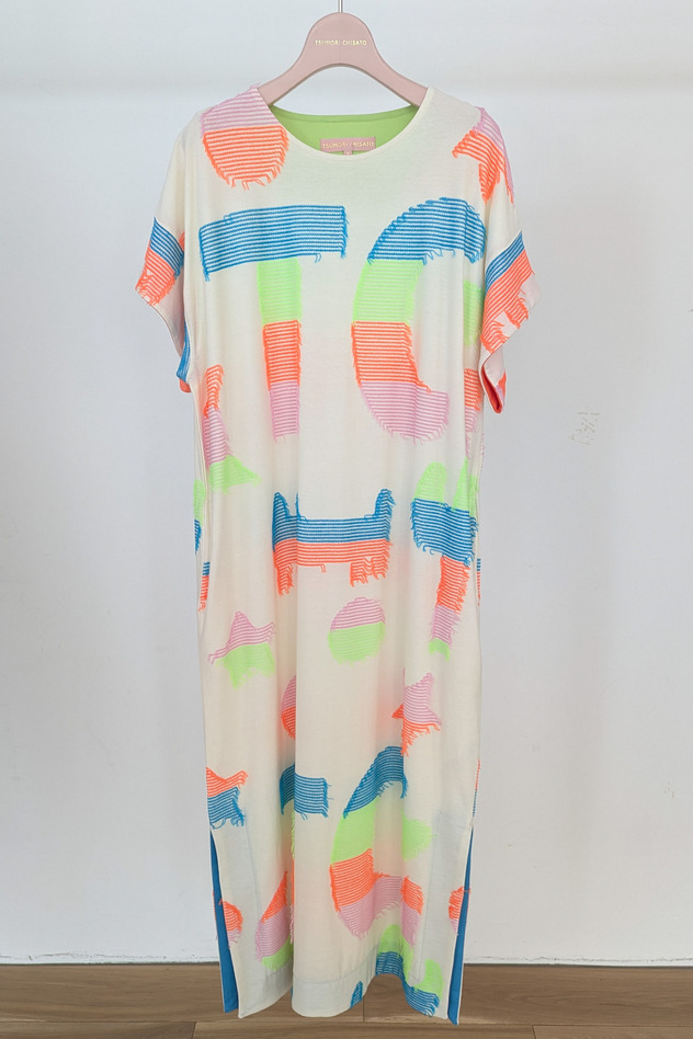 TC Colorful Cat JQ Dress 詳細画像 off white 10