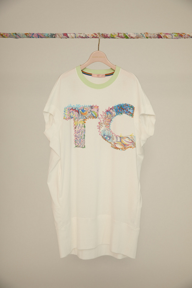 TC Patchwork Dress 詳細画像 off white 7