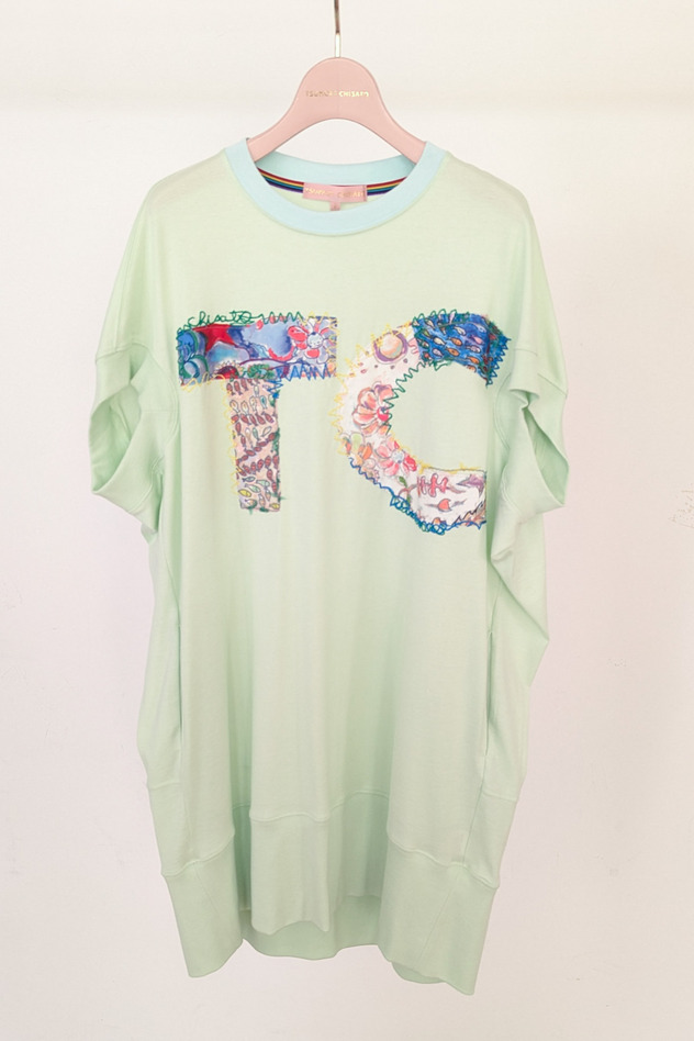 TC Patchwork Dress 詳細画像 mint 1