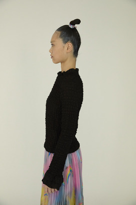 Shrink Lace	 Long sleeve 詳細画像