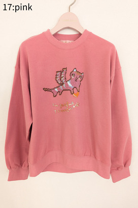 Flying Angel Cat Urake Tops 詳細画像