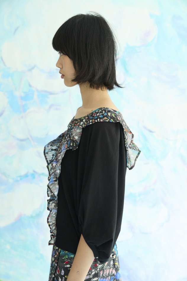 Dancing Fish Parade Jersey Long sleeve 詳細画像 blue&times;blue 2