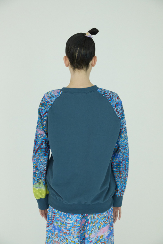 Dancing Fish Parade Urake Tops 詳細画像 blue 5