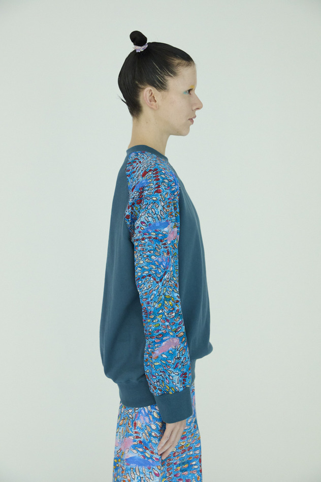 Dancing Fish Parade Urake Tops 詳細画像 blue 6