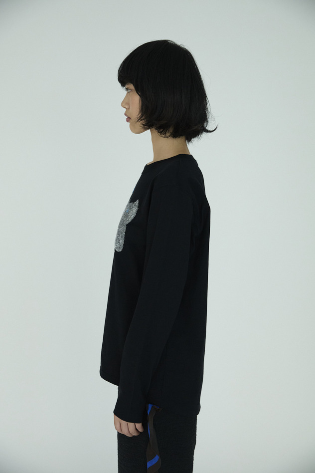 Fluffy Cat T T-shirt 詳細画像 off white 7