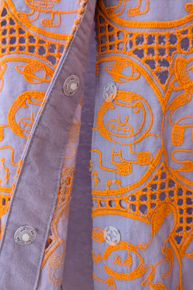 Cosmic Cats Cotton Cardigan 詳細画像