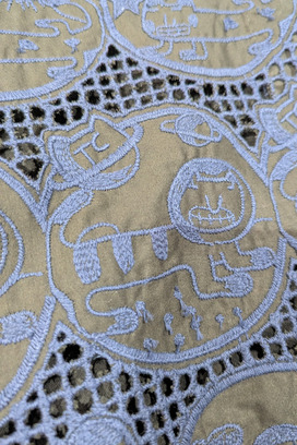 Cosmic Cats Cotton Cardigan 詳細画像