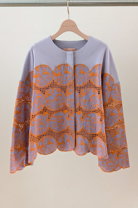 Cosmic Cats Cotton Cardigan 詳細画像