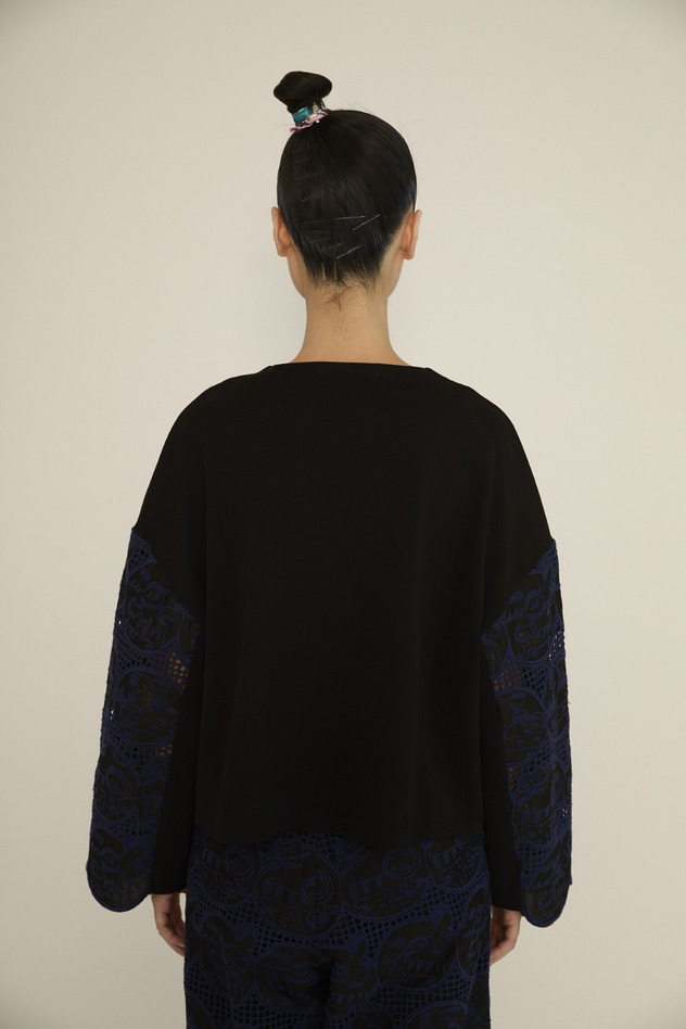 Cosmic Cats Cotton Cardigan 詳細画像 off white 3