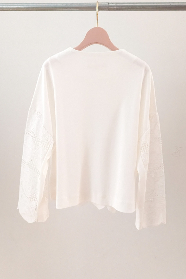 Cosmic Cats Cotton Cardigan 詳細画像 off white 7