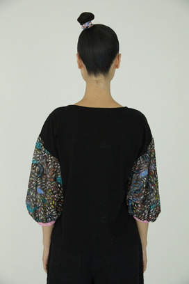 Dancing Fish Parade Jersey Tops 詳細画像