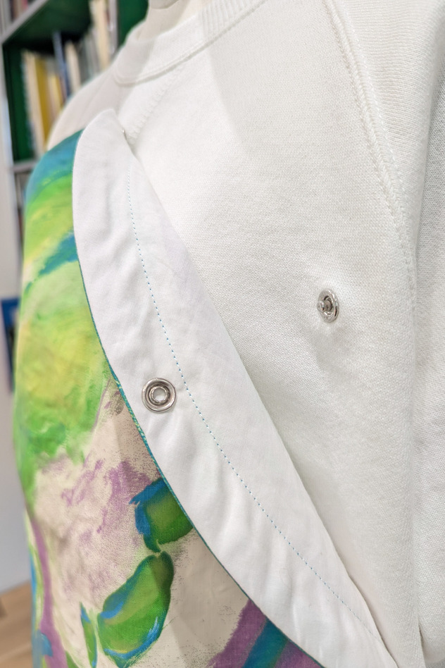 Earth Print Sweat 詳細画像 off white 3