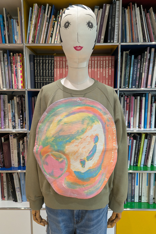 Earth Print Sweat 詳細画像 off white 5