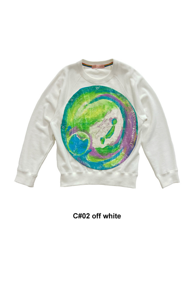 Earth Print Sweat 詳細画像 off white 1