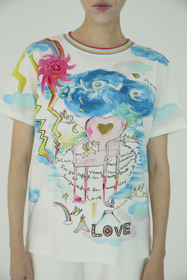 Cat's Chair T T-shirt 詳細画像 off white 10
