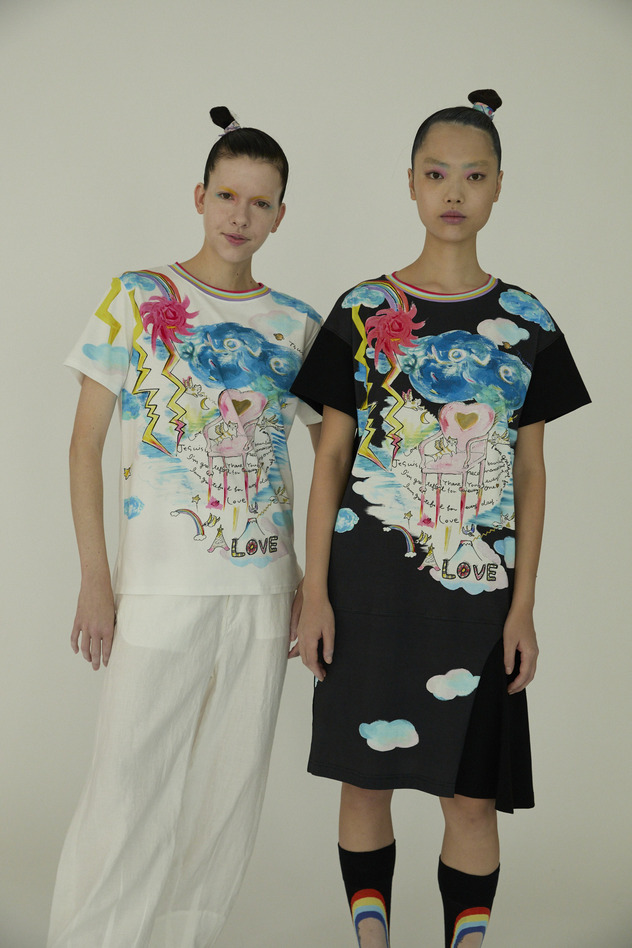 Cat's Chair T T-shirt 詳細画像 off white 15