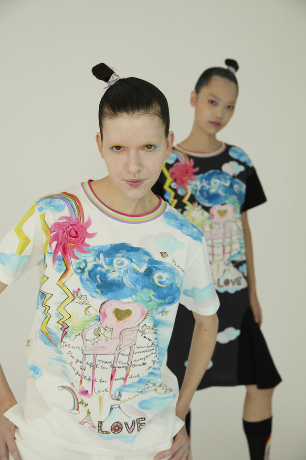 Cat's Chair T T-shirt 詳細画像 off white 17