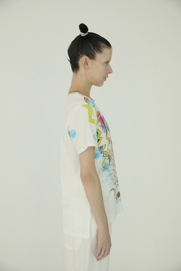 Cat's Chair T T-shirt 詳細画像 off white 7