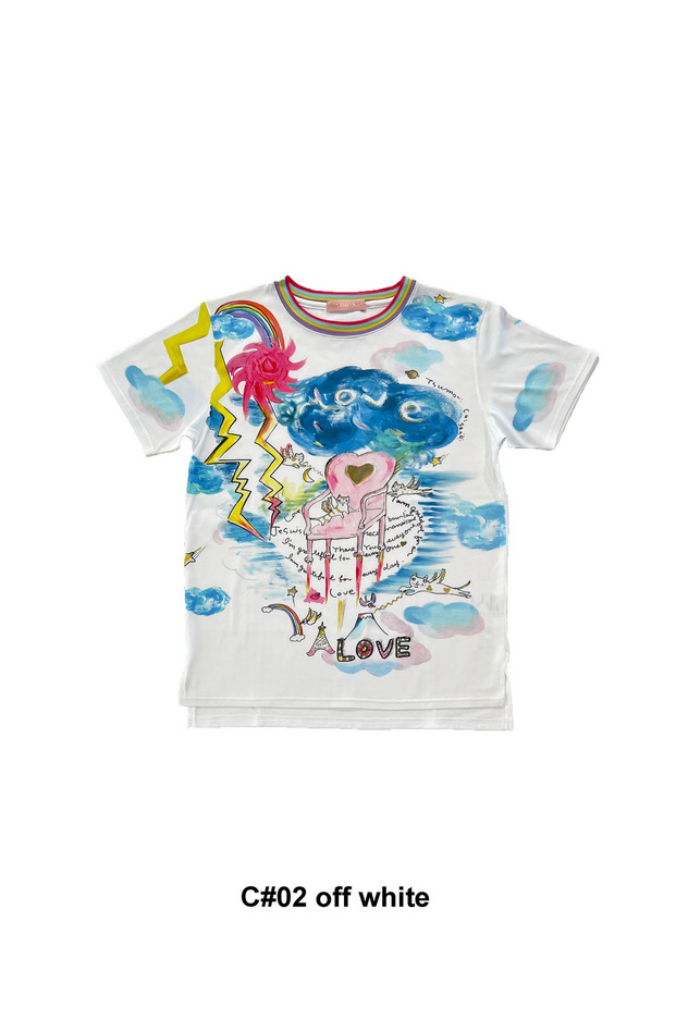 Cat's Chair T T-shirt 詳細画像 off white 1