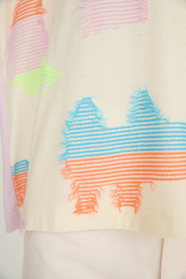 TC Colorful Cat JQ T-shirt 詳細画像
