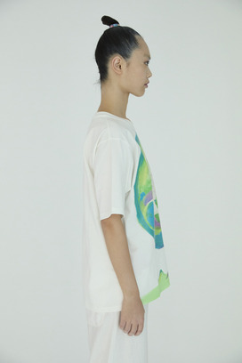 Earth Print T-shirt 詳細画像