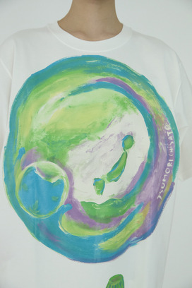 Earth Print T-shirt 詳細画像