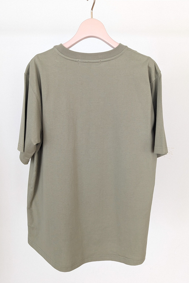 Earth Print T-shirt 詳細画像 off white 8