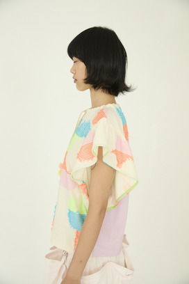 TC Colorful Cat JQ T-shirt 詳細画像