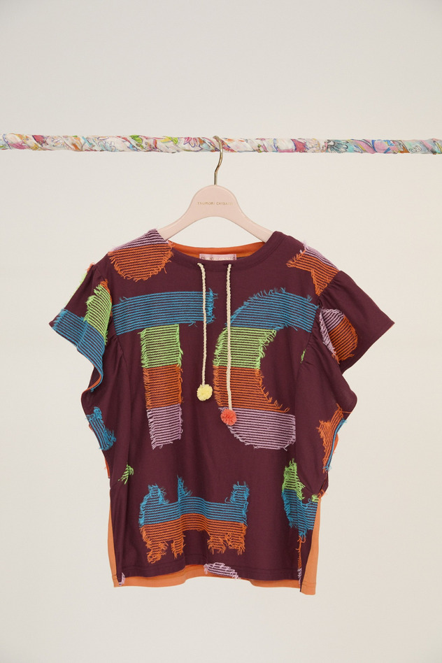 TC Colorful Cat JQ T-shirt 詳細画像 off white 6