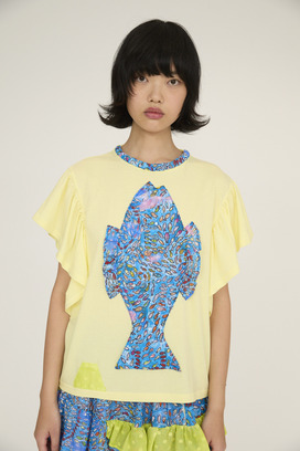 Dancing Fish Parade Jersey T-shirt 詳細画像