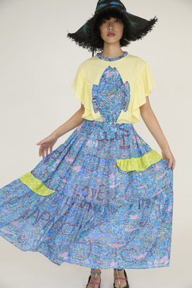 Dancing Fish Parade Jersey T-shirt 詳細画像