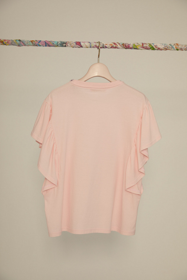 Dancing Fish Parade Jersey T-shirt 詳細画像 blue&times;yellow 15