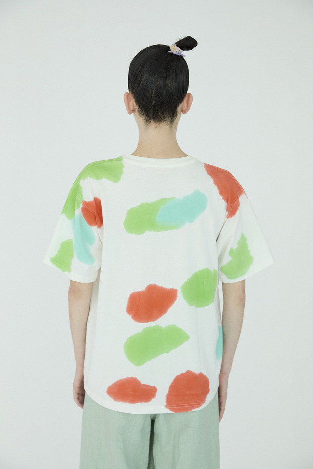 ぐるぐるほしつき T-shirt 詳細画像 green multi 4