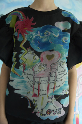 Cat's Chair Organdy T-shirt 詳細画像