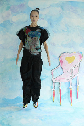 Cat's Chair Organdy T-shirt 詳細画像