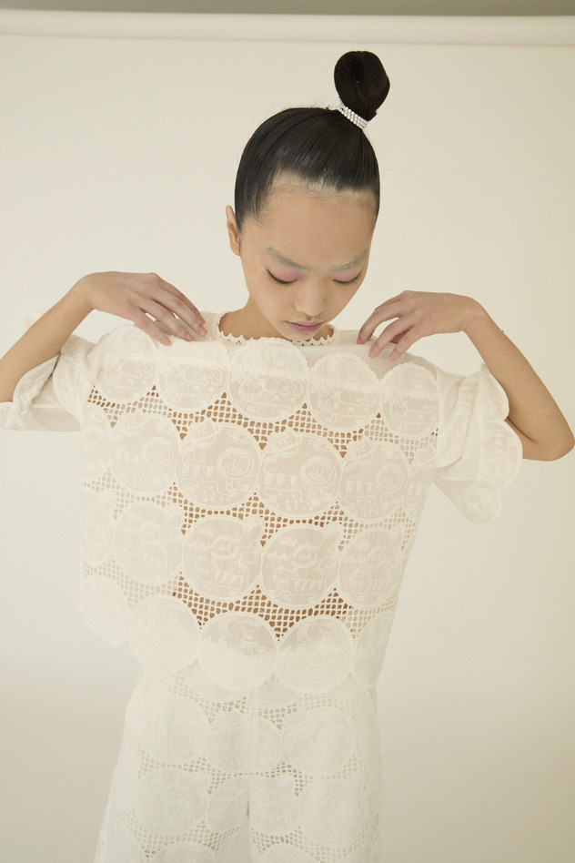 Cosmic Cats Cotton Tops 詳細画像 off white 15