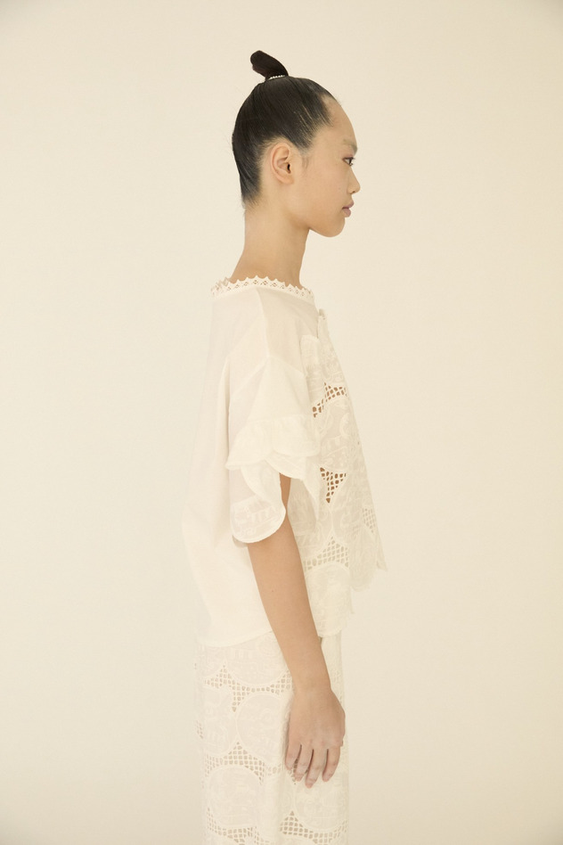 Cosmic Cats Cotton Tops 詳細画像 off white 5