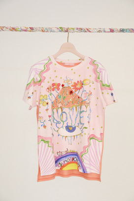 Love Flowers T T-shirt 詳細画像