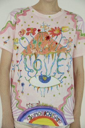 Love Flowers T T-shirt 詳細画像