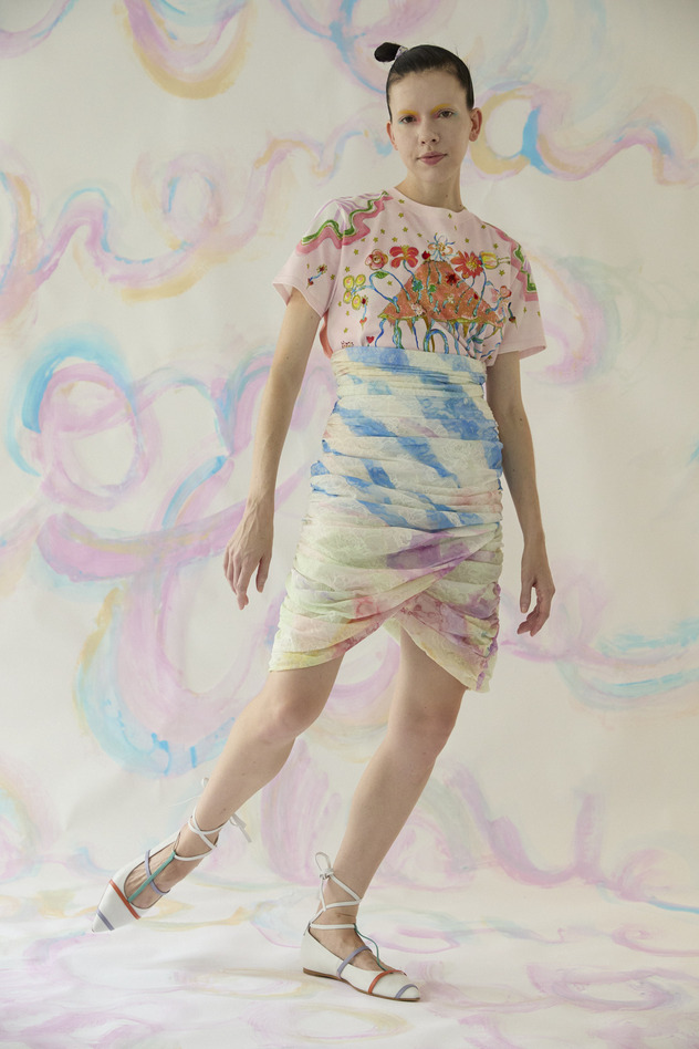 Love Flowers T T-shirt 詳細画像 off white 24