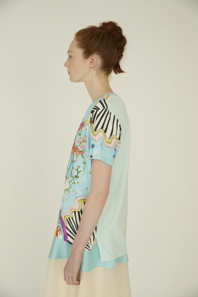 Love Flowers T T-shirt 詳細画像 off white 3