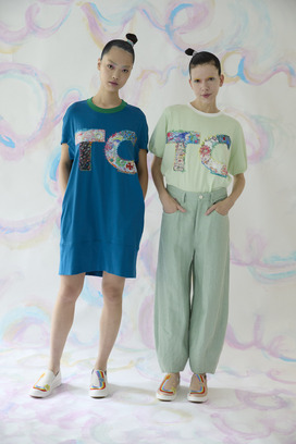 TC Patchwork T-shirt 詳細画像