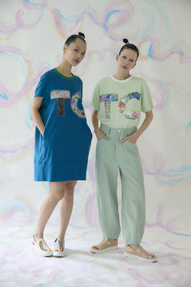 TC Patchwork T-shirt 詳細画像