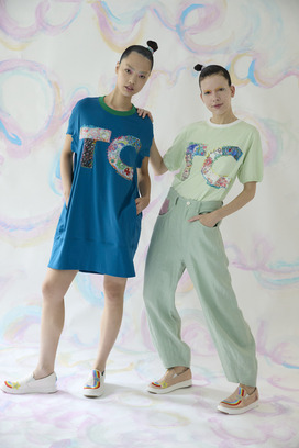 TC Patchwork T-shirt 詳細画像