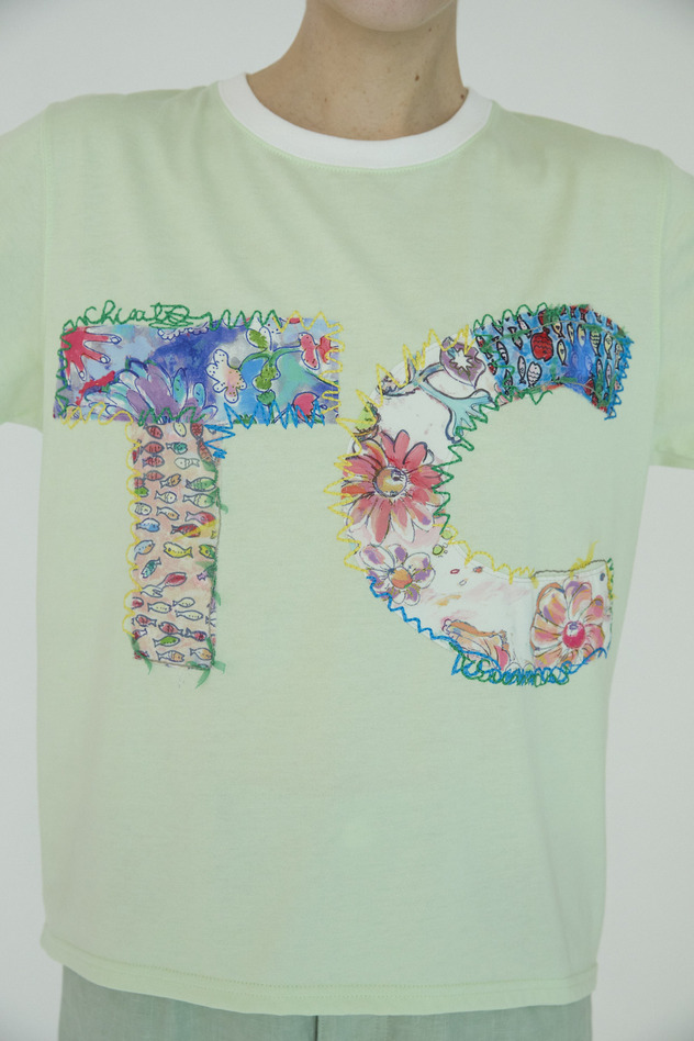 TC Patchwork T-shirt 詳細画像 mint 2