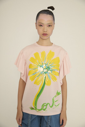 Daisy Print Jersey T-shirt 詳細画像