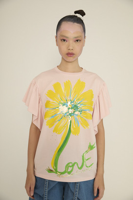 Daisy Print Jersey T-shirt 詳細画像